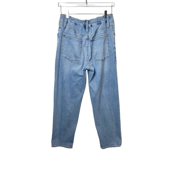 Madewell Women’s Pull On Stretch High Rise Keefe Wash Slouchy Women’s Jeans 27 - Picture 8 of 10